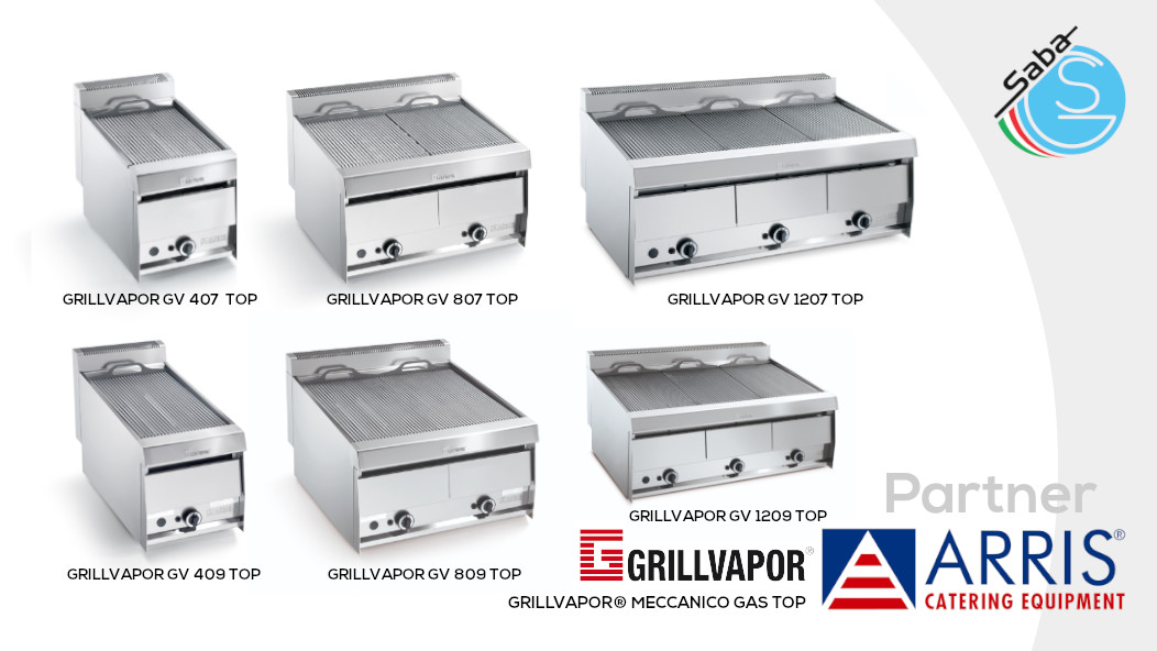 PRODOTTO/I: GRILLVAPOR MECCANICO ARRIS CATERING EQUIPMENT