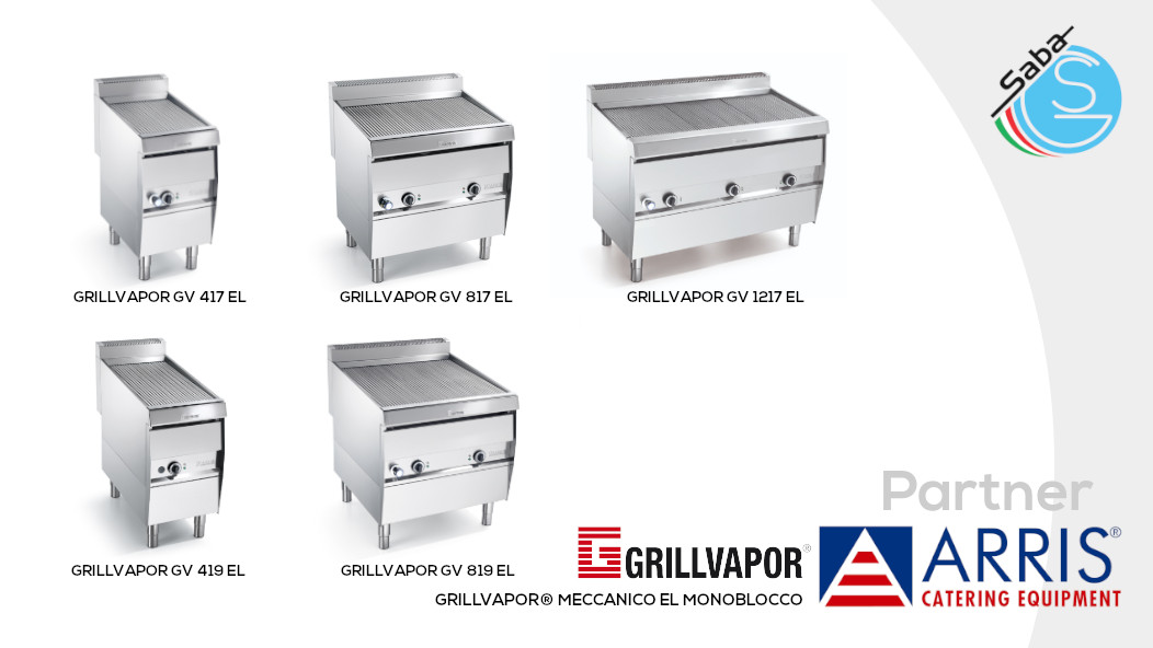 PRODOTTO/I: GRILLVAPOR MECCANICO ARRIS CATERING EQUIPMENT