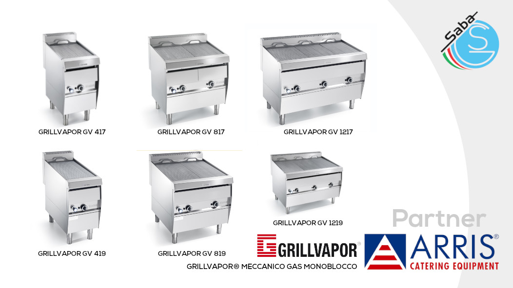 PRODOTTO/I: GRILLVAPOR MECCANICO ARRIS CATERING EQUIPMENT