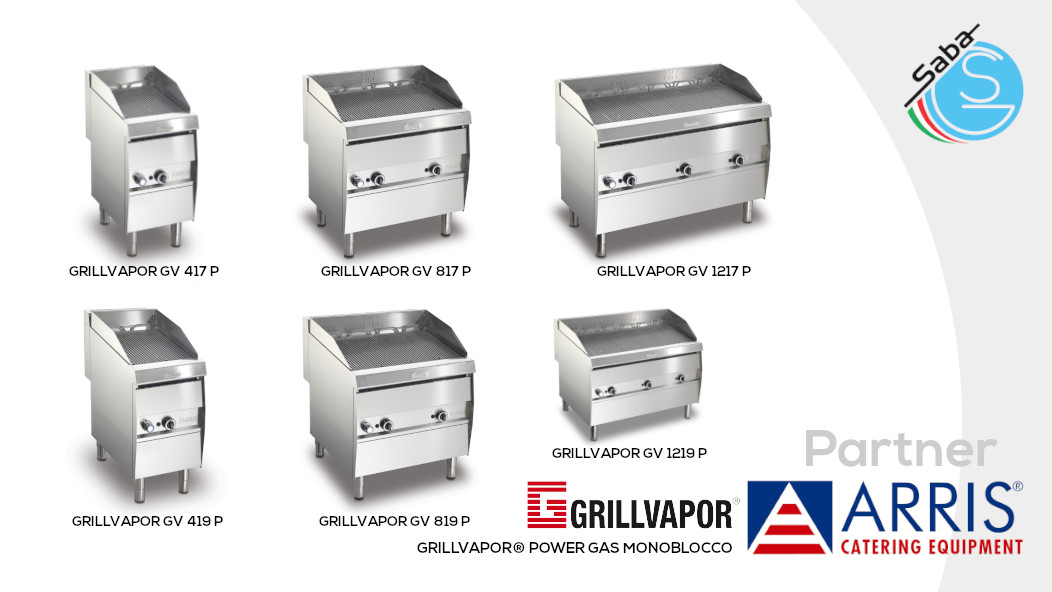 PRODOTTO/I: GRILLVAPOR POWER ARRIS CATERING EQUIPMENT