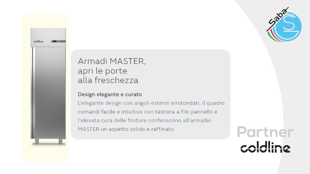 PRODOTTO/I: Armadio frigorifero Master 500 lt 0°+10°C A50/1N COLDLINE