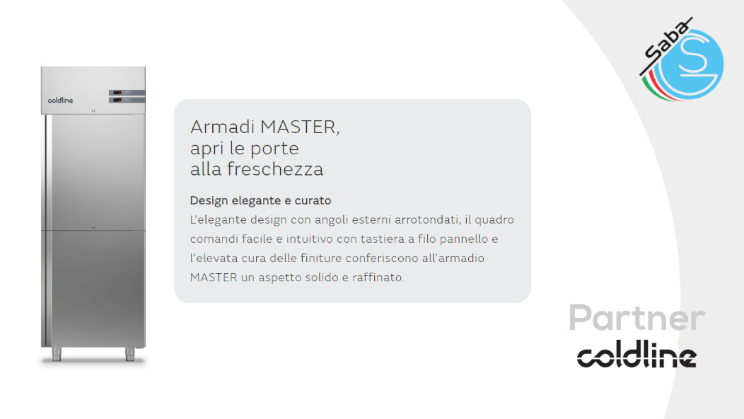 PRODOTTO/I: Armadio Master Combi 700 lt -2°+8°C / -2°+8°C A70/2MM COLDLINE