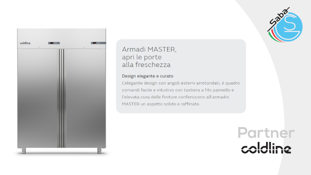 PRODOTTO/I: Armadio Combi 1400 lt -2°+8°C / -2°+8°C 2 A140/2MM COLDLINE