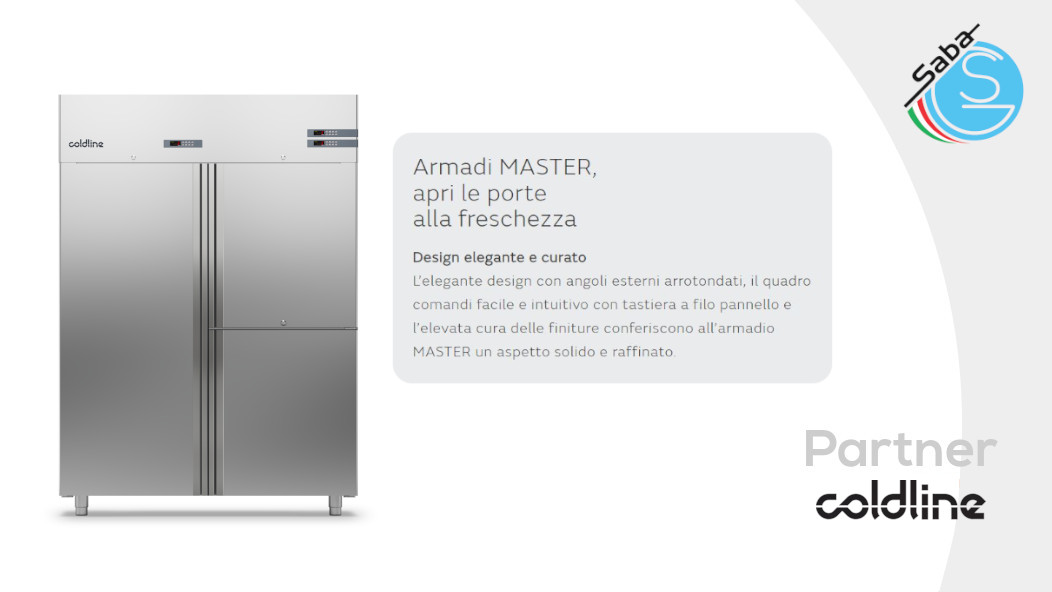 PRODOTTO/I: Armadio 1400 lt -2°+8°/-2°+8°C/-18°-22°C A140/3MMB COLDLINE