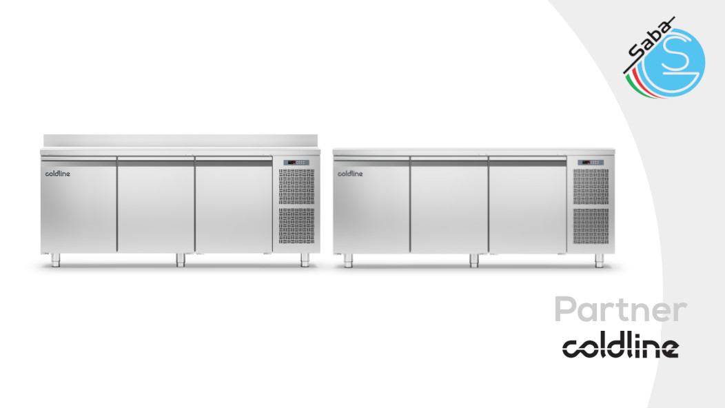 PRODOTTO/I: Tavolo refrigerato Pasticceria EN60x40 3 porte -2°+8°C COLDLINE