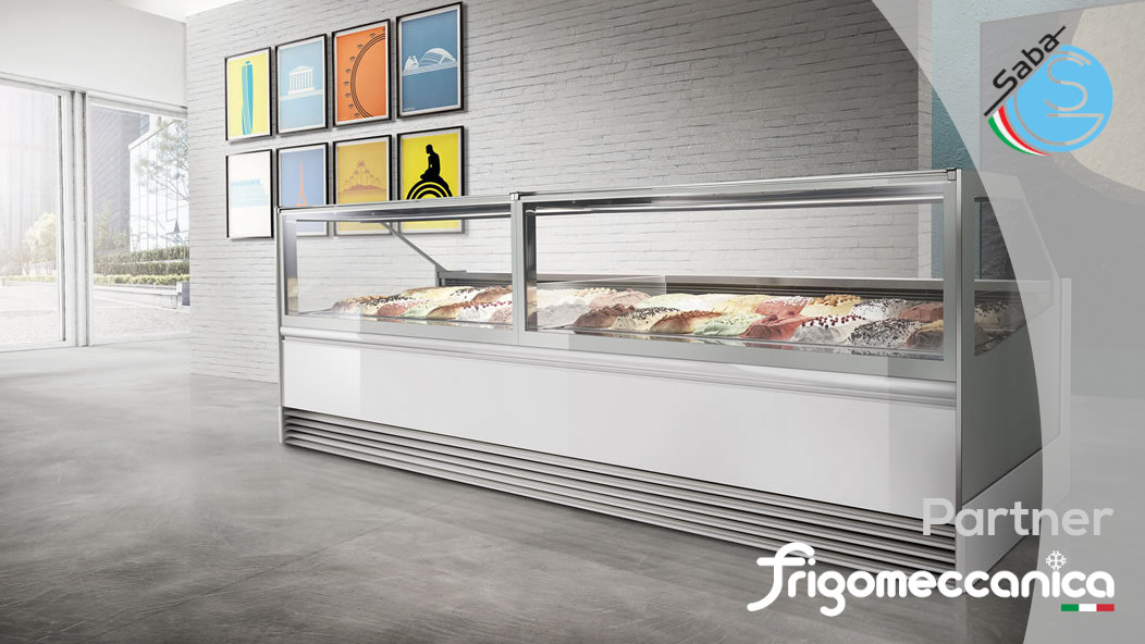 PRODOTTO/I: Vetrina gelateria pasticceria modello Premium FRIGOMECCANICA