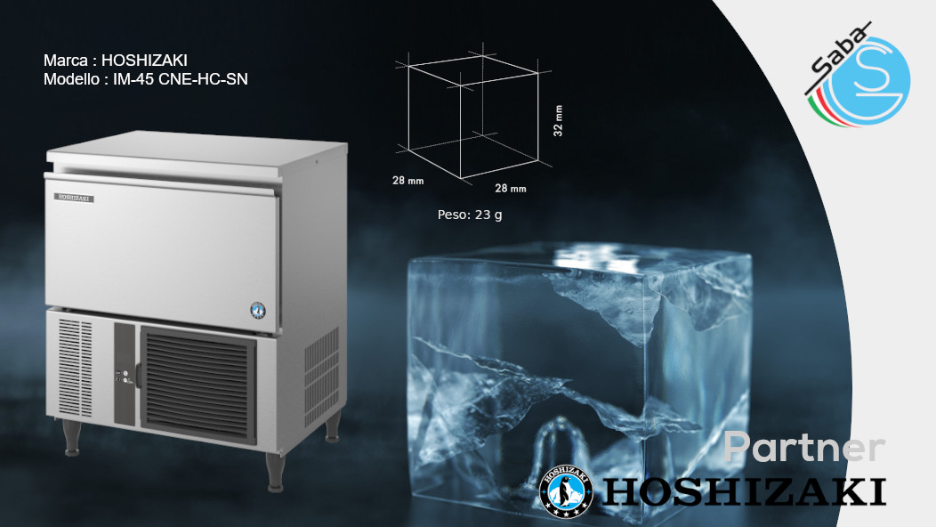 PRODOTTO/I: Fabbricatore di ghiaccio Hoshizaki IM-45 CNE-HC-SN
