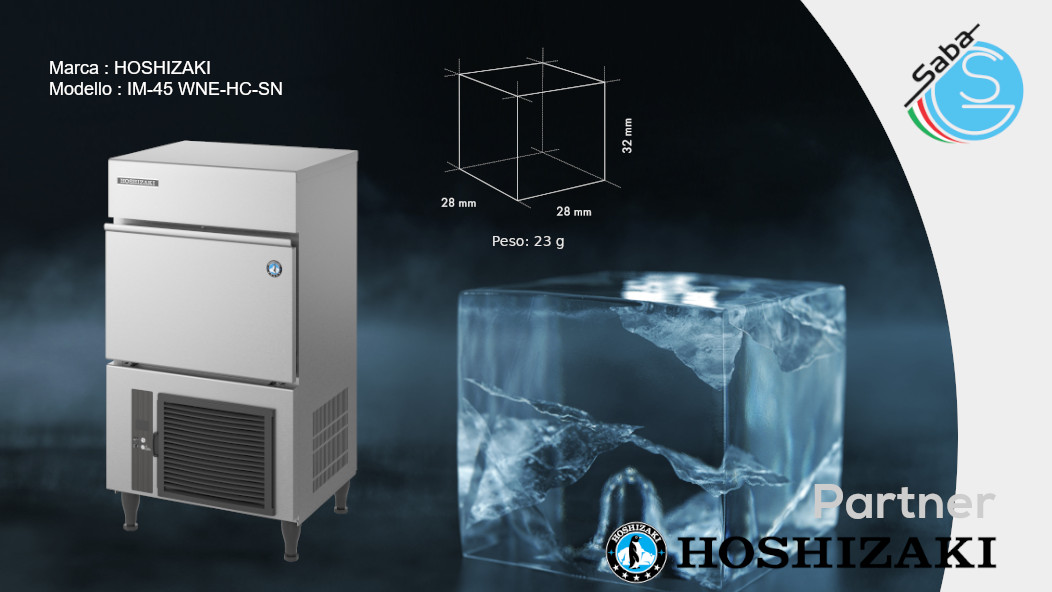 PRODOTTO/I: Fabbricatore di ghiaccio Hoshizaki IM-45 WNE-HC-SN