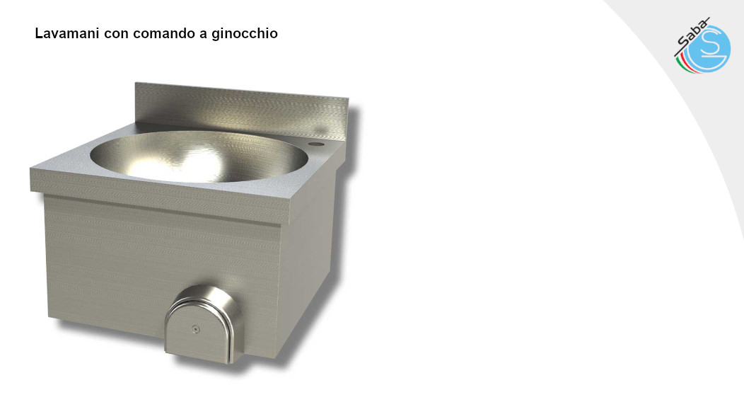 PRODOTTO/I: Lavamani combinato con comando a ginocchio