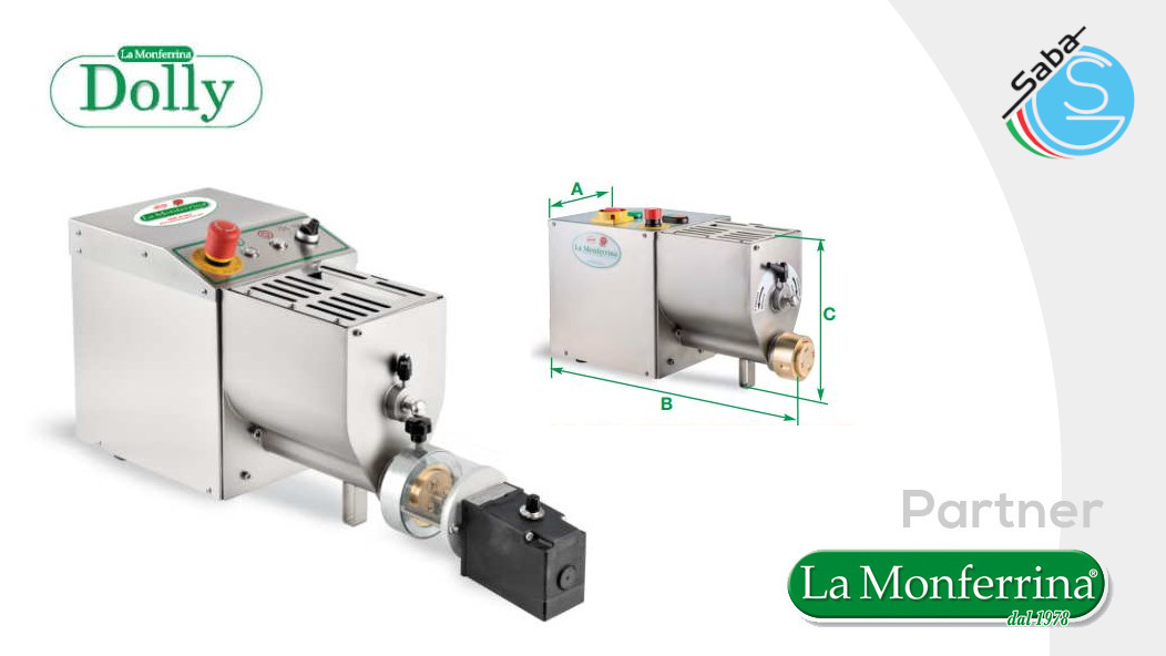 PRODOTTO/I: Macchina per la pasta da banco Dolly piccola - La Monferrina