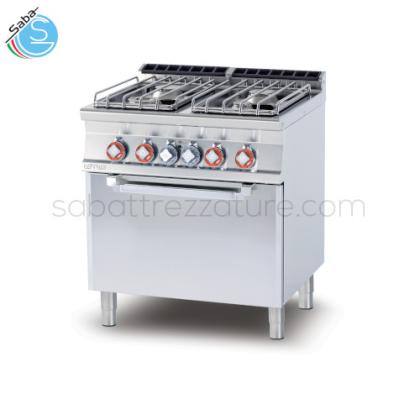 Cucina Professionale Induzione 70, 2 Zone Cottura - Chefline