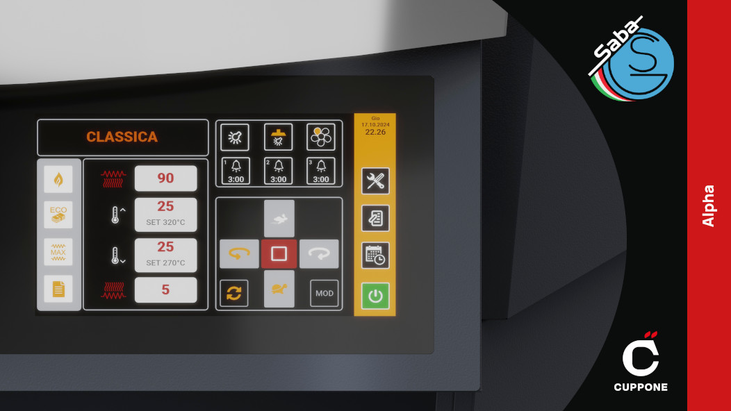 PRODOTTO/I: Forno pizza platea rotante Alpha CUPPONE