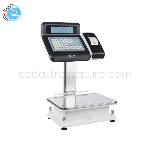 Bilancia elettronica UNICA IM EL - ALTA - 6/15 KG - TASTIERA MEMBRANA - NET