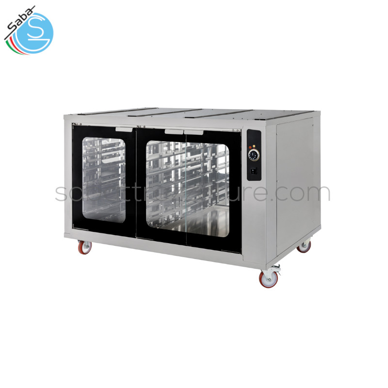 OFFERTA: Cella di lievitazione per forni Basic XL 6L / 66L, Plus XL 6L / 66L, Superior XL Glass 6L / 66L - Capacità di carico (n.) 18 Teglie - Spazio tra le teglie (cm) 9 - Temperatura d'esercizio °C 0 / 60 - Alimentazione (volt) 230 - Potenza (KW) 2