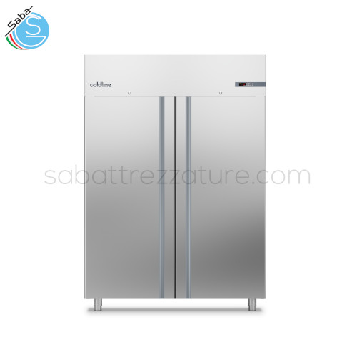 Armadio frigo Smart 1200 0°+10°C 2 porte - Capacità lorda 1155 lt - Range temperatura 0°+10°C - Dimensioni (mm) 1480×715×2085 mm - Alimentazione 220-240 V 50 Hz - Potenza assorbita 260 W