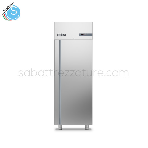 Armadio freezer Smart 700 - Capacità lorda 601 lt - Range temperatura -18°-22°C - Dimensioni (mm) 740×815×2085 mm - Alimentazione 220-240 V 50 Hz - Potenza assorbita 810 W - Classe efficienza energetica C
