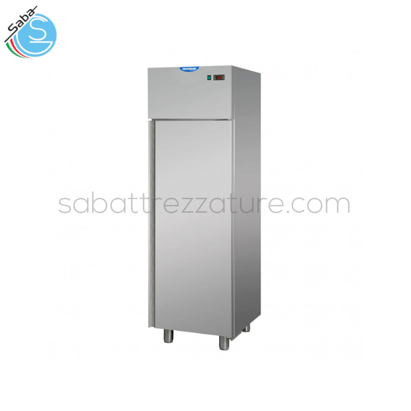 OFFERTA: Armadio Congelatore in Acciaio Inox - Temperatura Negativa (-18° -22° C) - 1 Porta - Refrigerazione Ventilata - 400 Litri GN 1/1