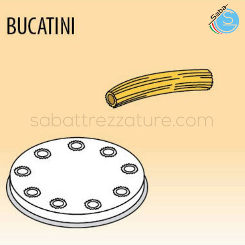 Trafila bucatini diametro 4 mm per macchina pasta fresca PF40EN / MPF4N / PF25EN / MPF2.5N / MPF2.5CN FIMAR