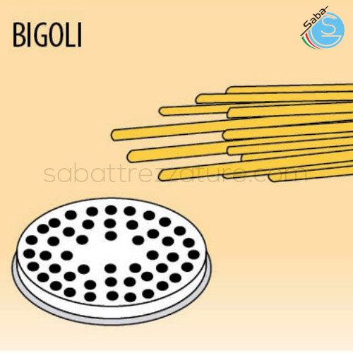 Trafila bigoli diametro 3 mm per macchina pasta fresca PF40EN / MPF4N / PF25EN / MPF2.5N / MPF2.5CN FIMAR