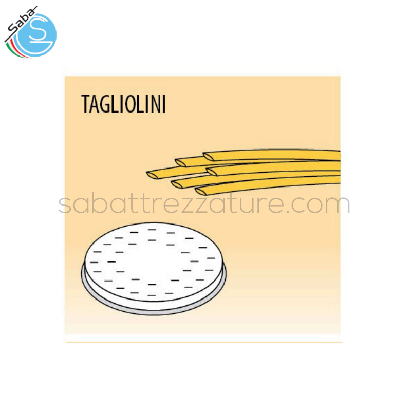 OFFERTA: Trafila tagliolini 3 mm per macchina pasta fresca PF40EN / MPF4N / PF25EN / MPF2.5N / MPF2.5CN FIMAR