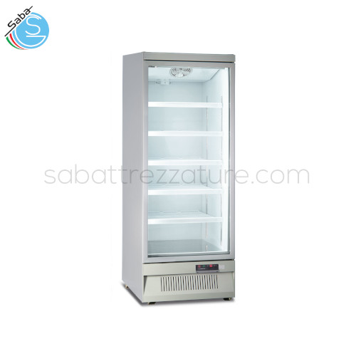 Armadio frigo murale ventilato - Temperatura 0 °C / +10 °C - Volume Netto Lt 496 - Alim. monofase - Consumo Energia KwH/24H 2,92 - Mensole (LxP) N° 5 mm 637 x 488 - Dim. Est. (LxPxH) mm 750 x 710 x 1997 - Dim. Int. (LxPxH) mm 660 x 545 x 1569