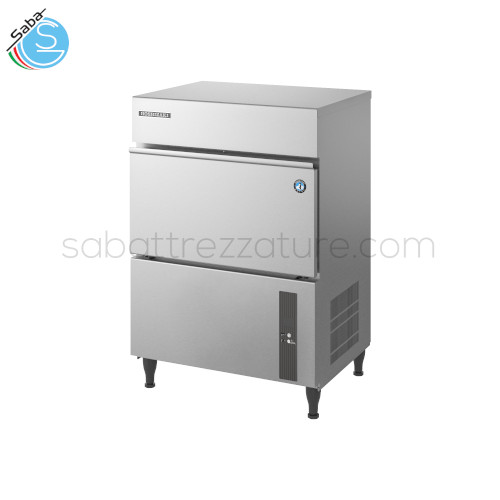 Fabbricatore di ghiaccio a cubetti Hoshizaki IM-65WNE-HC - Raffred. ad Acqua - Dim. L x P x H (mm), senza piedi 633 x 506 x 840 - Capac. di produz. (kg/24h) 60 - Capac. contenitore (kg) circa 26 - Dim. cubetto L (28 x 28 x 32mm) - Alim. Monofase