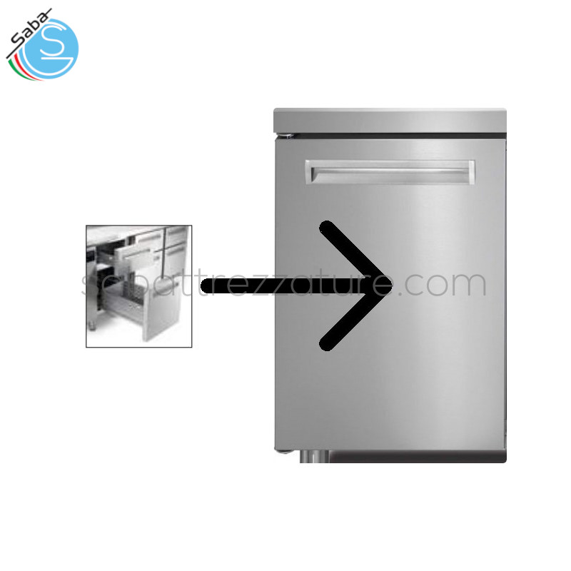 OFFERTA: Cassettiera cassetti 1/3+2/3 CASS2/3 AFINOX