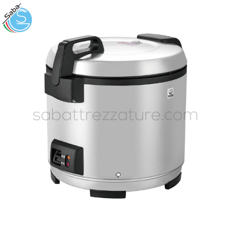 OFFERTA: Cuociriso TIGER JNO-B36W - Dimensioni L x P x A (mm) 360 x 426 x 383 - Peso netto (kg) 8,6 - Consumo Elettrico (kW) 1,61 - Collegamento elettrico 1/220 - 240V/50Hz