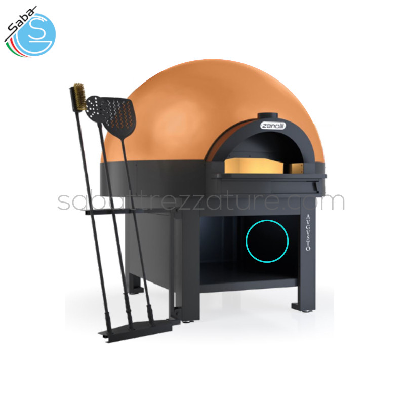 OFFERTA: Chiusura basamento su tre lati per forno elettrico per pizza a cupola AVGVSTO 9 ZANOLLI