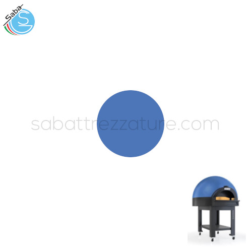 Colore cupola azzurro per forno per pizza  AVGVSTO 9 ZANOLLI