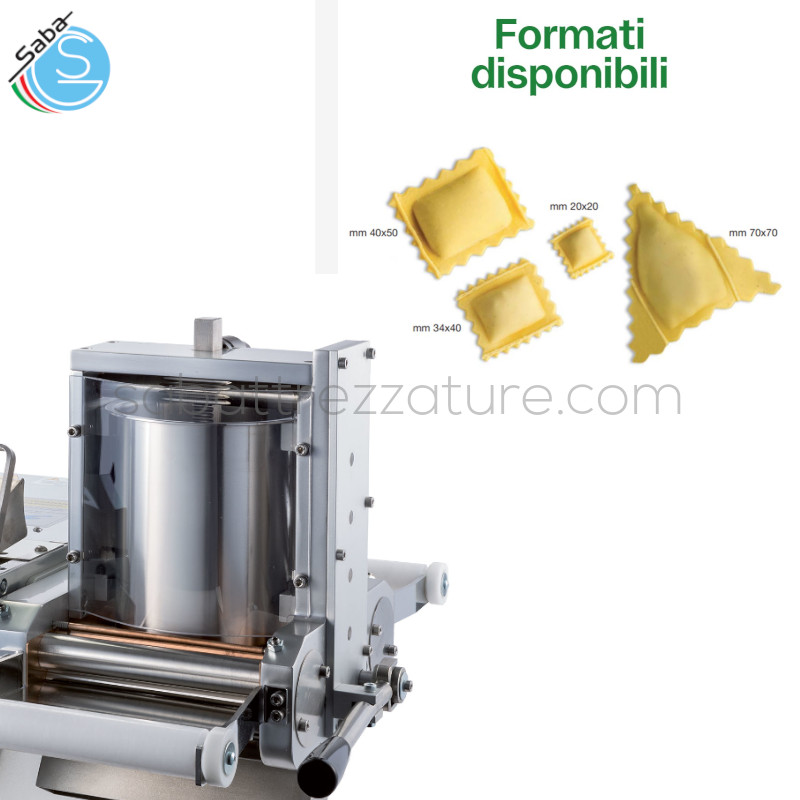 OFFERTA: GRUPPO RAVIOLI un formato a scelta tra i seguenti: mm. 20x20, 34x40, 40x50, 70x70x70