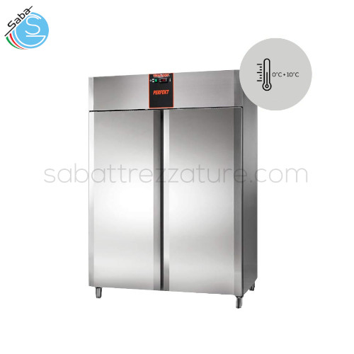 Armadio Frigo Tecnodom Perfekt 1400 Litri - Dimensioni 142x80x203H cm - Temperatura 0 / +10 °C - Capacità 1400 litri - Spessore isolamento 60 mm - Refrigerazione ventilata / Statica - Sbrinamento automatico - Piedi inox regolabili