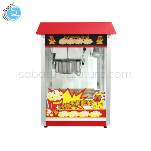 Macchina per popcorn HENDI 282748 - Voltaggio 230 - Potenza (entrata) (W) 1500 - Dimensioni (mm) 560x420x(H)770 - Peso netto (kg) 22,62