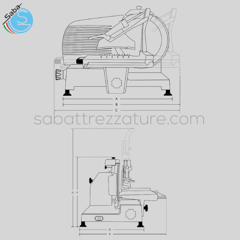 OFFERTA Affettatrice per salumi verticale AF300H VS M SWEDLINGHAUS