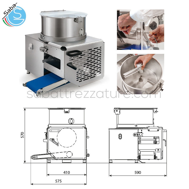 OFFERTA Formatrice, hamburgatrice automatica C/E H SMART MINERVA OMEGA