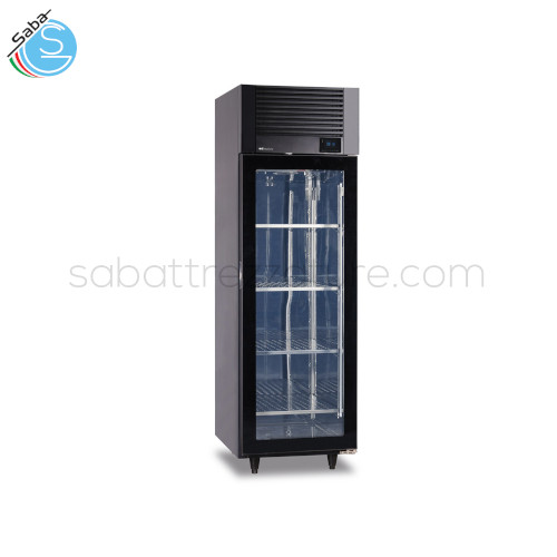 Vetrina refrigerata per conservazione e frollatura carne KLIMEAT 600 BLK - Colore Nero - Dimensioni 61,5 X 76 X 200.5H - Potenza elettrica W 405 - Alimentazione 220-240V - Hz50