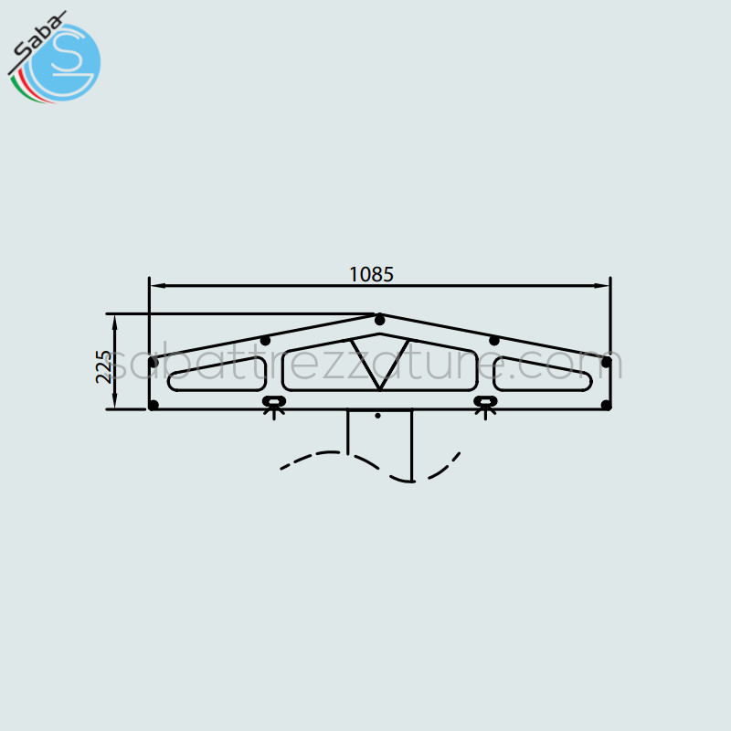 OFFERTA: Tenda per KART BAR COFFEE L2500 FRIGOMECCANICA