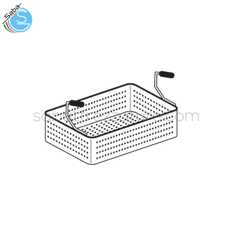 OFFERTA: CESTO 1/1 PER CUOCIPASTA CPT-66 LOTUS - DIMENSIONI CM. 49 X 29 X 15H - PESO 3,5 KG