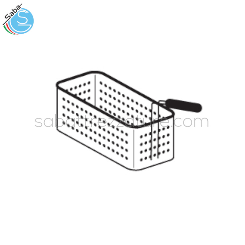 OFFERTA: CESTO 1/4 PER CUOCIPASTA CPT-66 LOTUS - DIMENSIONI CM. 11,5 X 29 X 15H - PESO 1,2 KG