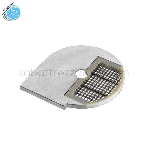 DISCO D8X8 8 MM : Accessorio per taglio a cubetto per tagliaverdure TV2000RN fimar da utilizzare in combinazione con i dischi E6 - E8 - E10 - E14