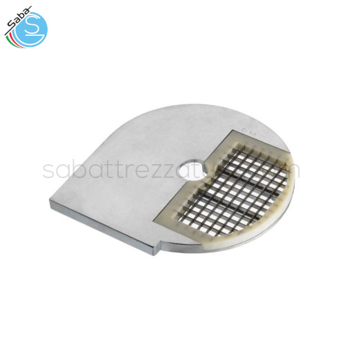 DISCO D10X10 10 MM : Accessorio per taglio a cubetto per tagliaverdure TV2000RN fimar da utilizzare in combinazione con i dischi E6 - E8 - E10 - E14