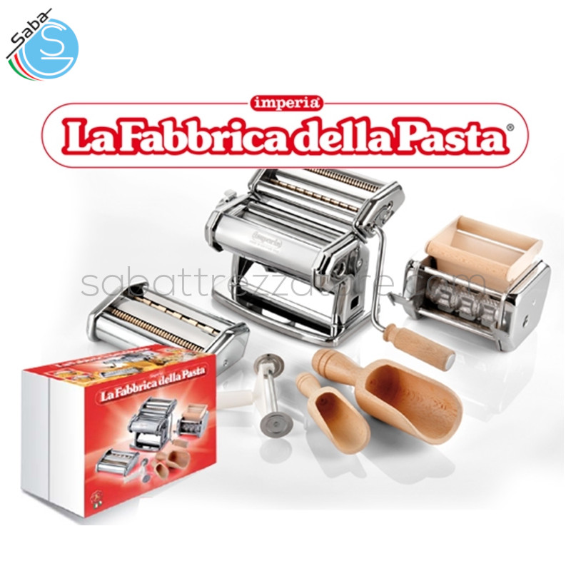 OFFERTA: La Fabbrica della Pasta IMPERIA 501 - Sfoglia, spaghetti, tagliatelle, fettuccine, lasagnette e ravioli.