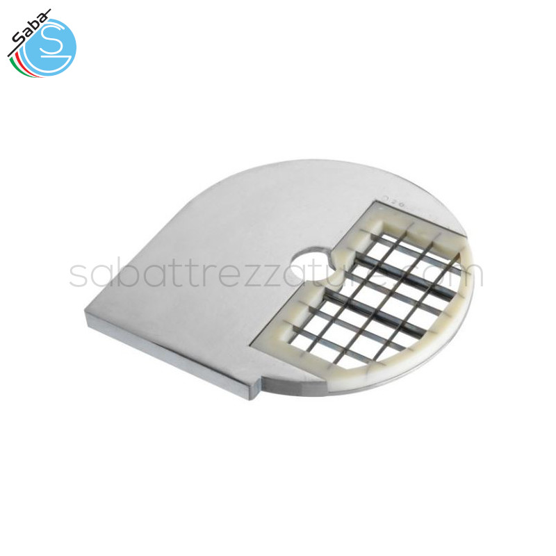 OFFERTA: DISCO D20X20 20 MM : Accessorio per taglio a cubetto per tagliaverdure TV2000RN fimar da utilizzare in combinazione con i dischi E6 - E8 - E10 - E14