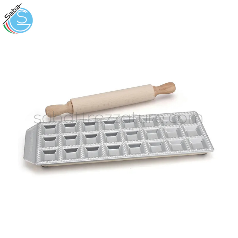 OFFERTA: Imperia RAVIOLAMP n. 24 ravioli classici 304 + Mattarello in legno