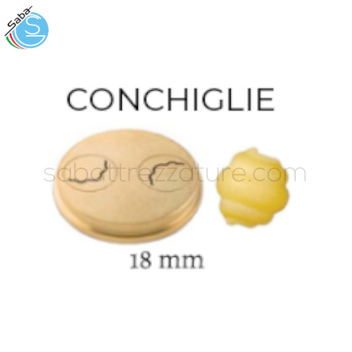 Trafila conchiglie per macchina pasta Imperia Chef in Casa 750